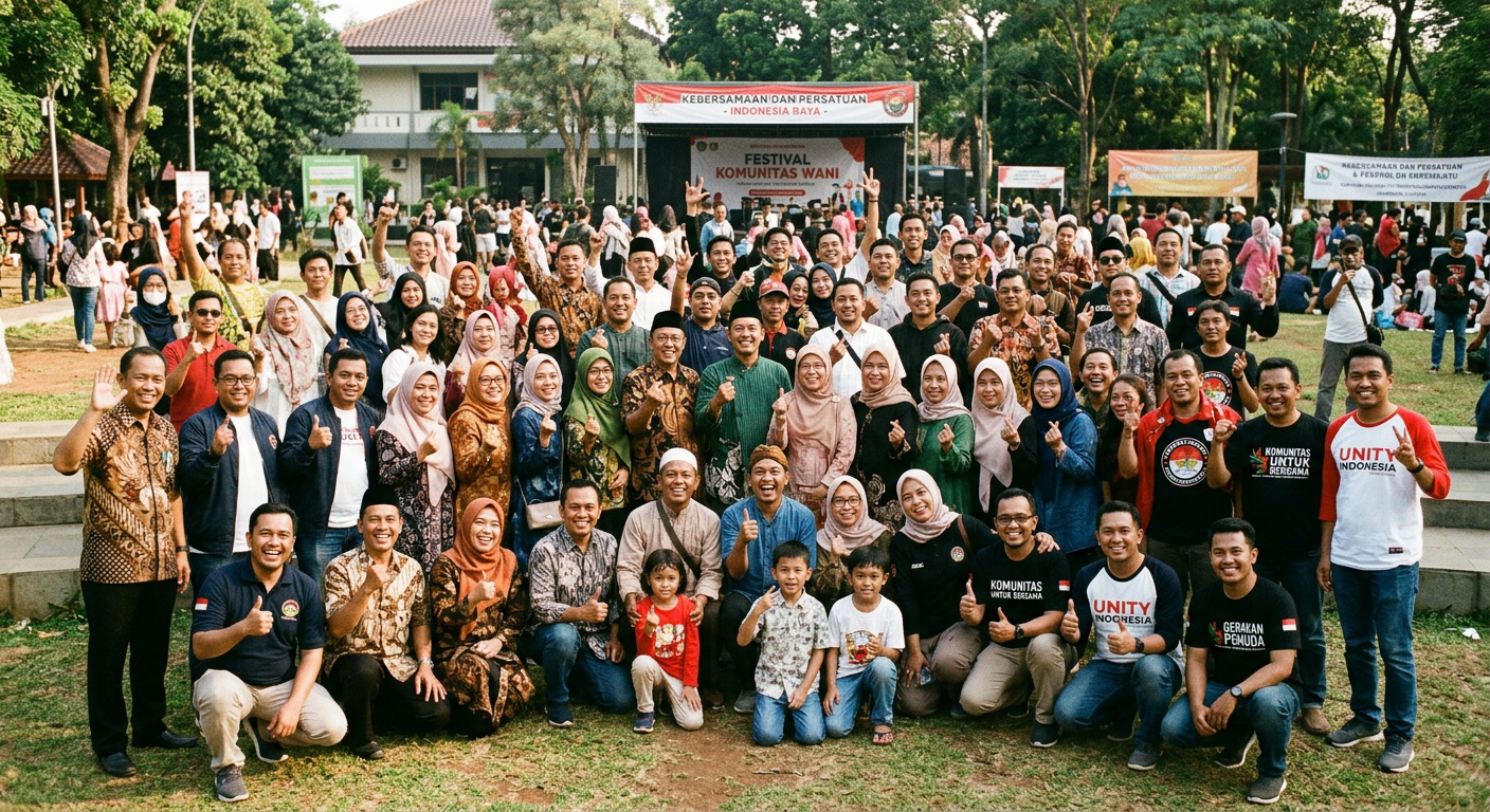 LIVESGP 2D Bersama - Program untuk memperkuat hubungan anggota dan masyarakat melalui kegiatan kebersamaan.